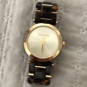 MK Brown Tortoise Watch